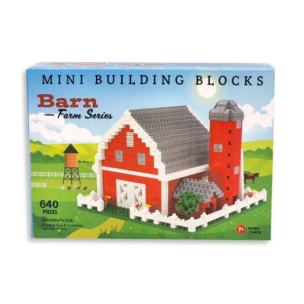 Mini Building Blocks - Barn